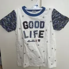 『美品』DOUBLE.B 星柄 Tシャツ 140㎝