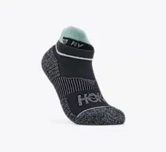 HOKA ブラック/ミント ショートソックス Mサイズ(23-25cm)のサムネイル
