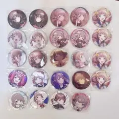 望月穂波 グリッター缶バッジ