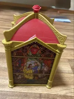 美女と野獣 窓絵デザインのキャラクターグッズポップコーンバケツ