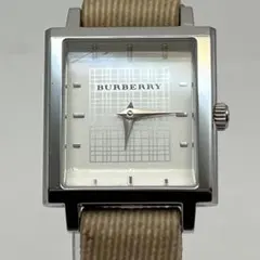 ⭐️電池交換済み⭐️BURBERRY バーバリー 時計 シェル スクエア