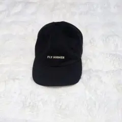 ブラックキャップ帽子 FLY HIGHERユニセックス子供3歳か〜14歳までOK