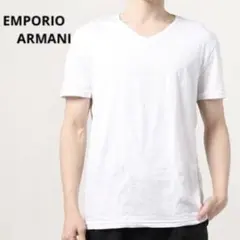 EMPORIO ARMANI エンポリオ アルマーニ 白 Tシャツ Ｖネック