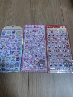 ボンボンドロップシール　コットンパフィ　サンリオ