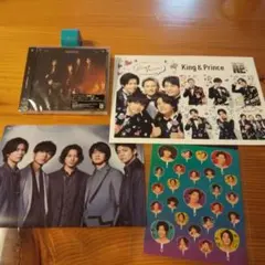 King&Prince ツキヨミ 彩り 通常盤 ステッカー ファイル付き