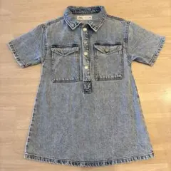 ZARA キッズ　デニムワンピース 半袖