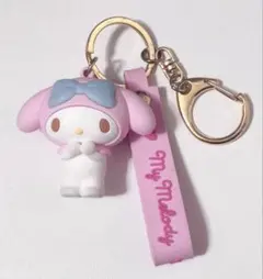 サンリオキャラクターズ シークレット立体キーホルダー風ミニチャーム マイメロ