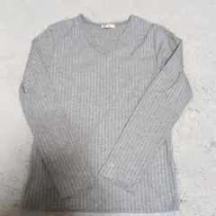 CINEMA CLUB Vネック長袖Tシャツ Mサイズ