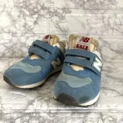 訳あり大特価‼️ニューバランスNB 574 スニーカー ブルー 18cm