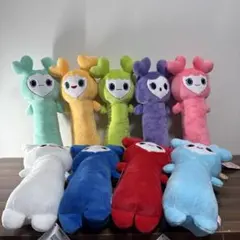 TWICE LOVELYS GiGO限定 のびふにゃBIGぬいぐるみ　コンプ