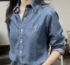 Ralph Lauren デニムボタンダウンシャツ