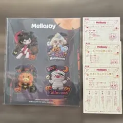 mellojoy メロジョイ　ポップアップ　ハロウィン限定ステッカー