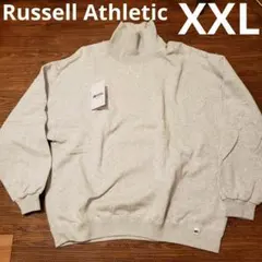 Russell Athletic ハイネックスウェットシャツ アッシュ XXL