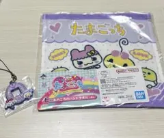 たまごっち 一番くじ Ｅ賞 あのころのハンドタオル