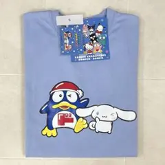 サンリオ　シナモロール　ドンペン　ドンキ限定　半袖Tシャツ　サックス　Mのサムネイル
