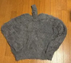 GYDA 2WAYシャギーチョーカーニットトップス