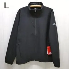 ザ ノースフェイス テック ストレッチ ソフトシェル ジャケット L 黒