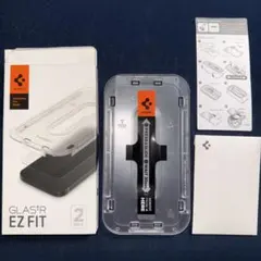 Spigen EZ Fit ガラスフィルム iPhone 14 Pro 用 1枚