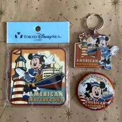 東京ディズニーシー【アメリカンウォーターフロント初期グッズ】ミニーマウス 匿名便
