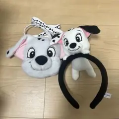 東京ディズニーリゾート 101匹わんちゃん カチューシャ パスケース