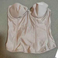 【D65】carinoカリーノ ベージュ コルセットスタイル ブライダルインナー