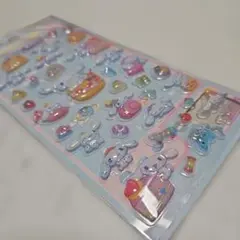 シナモンロールプクプクかわいいシール☆527