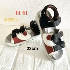 fitfit サンダル 23cm 未使用　マルチカラー　疲れない　痛くならないのサムネイル