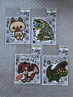 ビーサイドレーベル　モンスターハンター　ステッカーセット