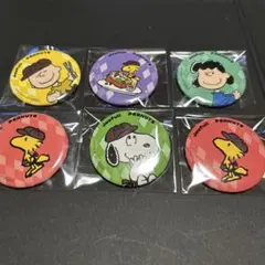ジョイフル スヌーピー コラボ 第1弾 缶バッジ