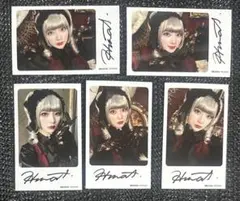 青木陽菜 衝動ROCK 直筆サイン チェキ風フォトカード - メルカリ