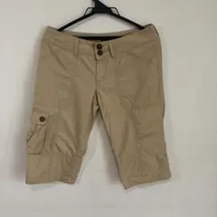 Patagonia(パタゴニア)ベージュ カーゴショートパンツ Women 0