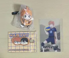 ハイキュー!! 日向翔陽 ジロリ ヘアピン 特典 カード ガチャ こんにち輪