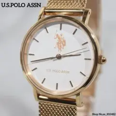 美品 U.S.POLO ASSN ユーエスポロアッスン ユニセックス 新品電池