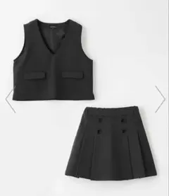 卒園式、入学式、フォーマル、ベスト、スカートセット　130