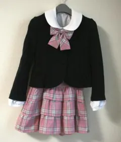 ミキハウス★フォーマルセットアップ(ボレロ、リボン、スカート)★120cm