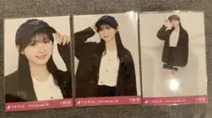 乃木坂46 生写真 川﨑桜 オーバージャケット+キャップ 3種コンプ