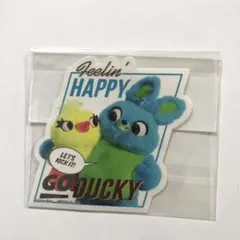 トイストーリー4ダイカットステッカー ダッキー バニー【即購入OK】