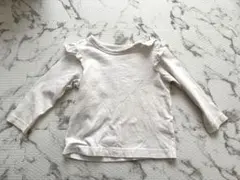 西松屋 白いベビーTシャツ