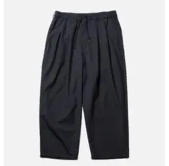 COOTIE / T/W 2 Tuck Easy Pants -Black-
