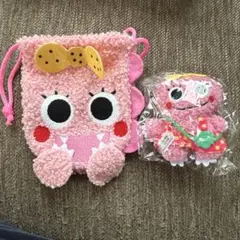 がんこちゃん　 ぬいぐるみボールチェーン ぬいぐるみ巾着 ガチャガチャ