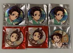 ☆鬼滅の刃 アニプレックス ホログラム 缶バッジ 我妻善逸 3点 - メルカリ