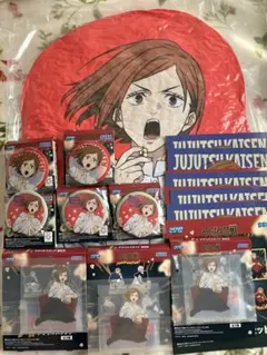 呪術廻戦 セガラッキーくじ Fun!Fun!Fun! 釘崎野薔薇 コンプリート