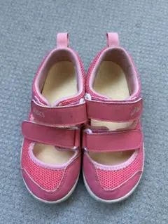 アシックス　スクスク　サンダル　17.5cm ブルー