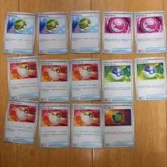 ポケカ　トレーナーズ　グッズカード　14枚セット