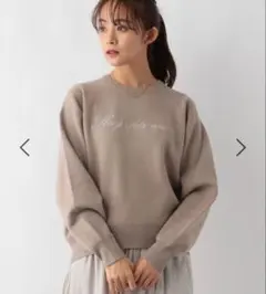 グローバルワーク　メルティロゴプルオーバー　Mサイズ