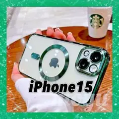 iPhone15ケース クリア マグセーフ MagSafe おしゃれ 新品未使用