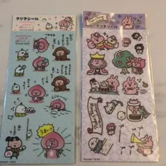 momotaro usagi & onipiske シール2シートセット