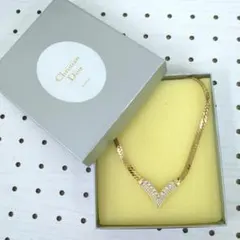Christian Dior クリスチャンディオール V字 ネックレスのサムネイル