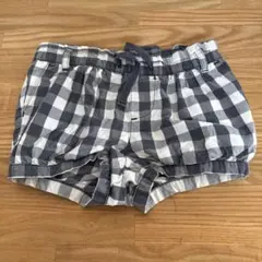 babyGap チェック柄ショートパンツ 12-18ヶ月