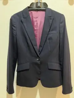 【美品】ネイビー テーラードジャケット